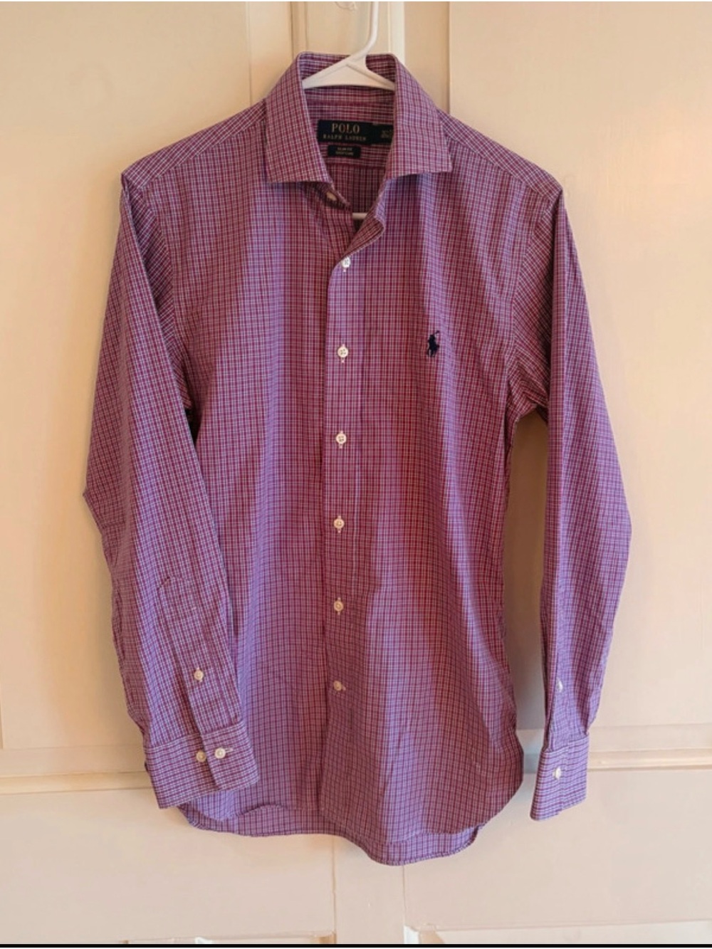 Polo Ralph Lauren Mens Gingham Plaid Button Down Shirt / Mens Small